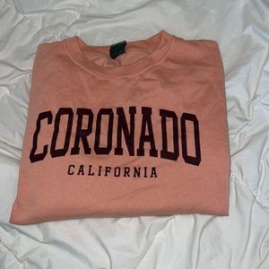 Pink crewneck